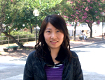 The 100,000th graduate of CU - Ms Wong Wai Fun, a 2006 PhD graduate in Chemistry